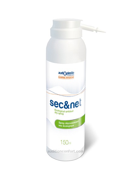 Sec&Net spray asséchant pour appareil auditif