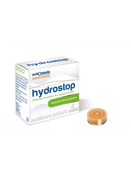 Hydrostop: Capsules déshydratantes pour appareil auditif